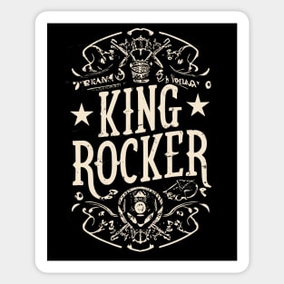 Kingrocker vintage whiskey Sticker